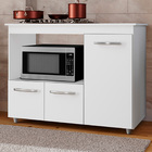 Balcao Para Cooktop 4 Bocas Ana Branco Mobbs