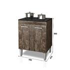 Balcão Para Cooktop 4 Bocas Castani Nauru