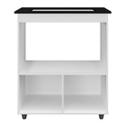 Balcao Para Cooktop 4 Bocas Elisa Branco Mobbs