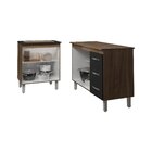 Balcão Para Cooktop 4 Bocas Fran E Armário Bruna 118 Cm Cozin