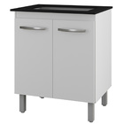 Balcao Para Cooktop 4 Bocas Jade Mobbs Cor:branco