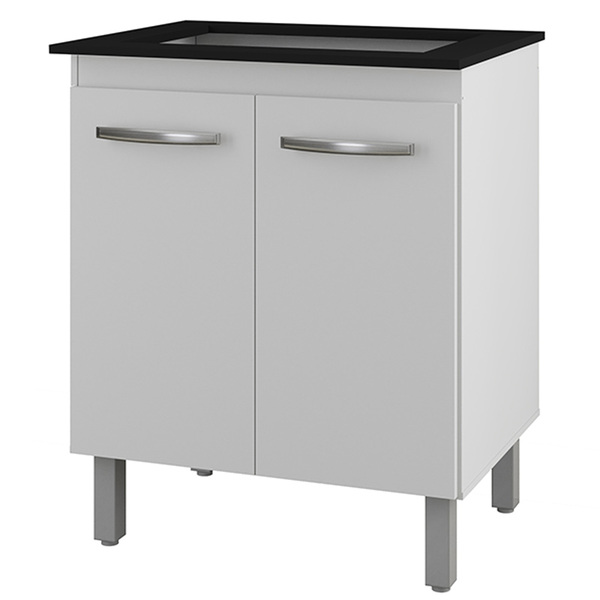 Balcao Para Cooktop 4 Bocas Jade Mobbs Cor:branco