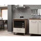 Balcao Para Cooktop 4 Bocas Porta Basculante Espaco Forno Ele