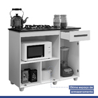 Balcão Para Cooktop 4 Bocas Violeta Kaiki Móveis Ypê