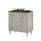 Balcão Para Cooktop 4 E 5 Bocas 2 Portas Montana Elmo/elmo Hr