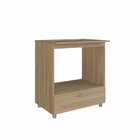 Balcão Para Cooktop 5 Bocas 1 Gaveta 1 Nicho Para Forno Compl