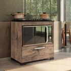 Balcão Para Cooktop 5 Bocas 1porta Castani Albânia Bela Casa