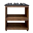 Balcão Para Cooktop 5 Bocas 2 Nichos Para Forno Turim Ype