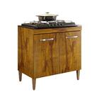 Balcão Para Cooktop 5 Bocas 2 Portas Sevilha Rovere