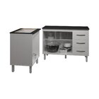 Balcão Para Cooktop 5 Bocas Fran Branco E Armário Bruna 118 C