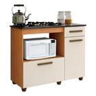 Balcão Para Cooktop 5 Bocas Violeta Kaiki Móveis Nature Off W