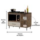 Balcão Para Cooktop  - Cordoba  - Mizza Decor