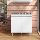 Balcão Para Cooktop Armário De Cozinha Andréia - Ajl Móveis -