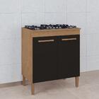 Balcão Para Cooktop Atualle Nevada 2 Portas