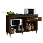 Balcão Para Cooktop Cozinha 5 Bocas 3 Portas 1 Gaveta Palace