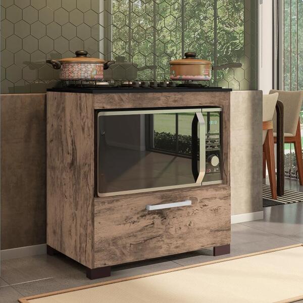 Balcao Para Cooktop De 5 Bocas Castani Brienza