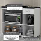 Balcão Para Cooktop E Forno/ Micro-ondas 404 - 2 Portas 1 Gav