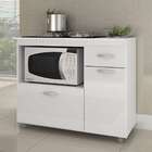 Balcão Para Cooktop Isabel 2 Pt 1 Gv Branco