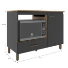 Balcão Para Cooktop Multiuso 1 Porta E 1 Gaveta -  Florença -