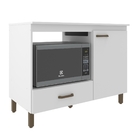 Balcão Para Cooktop Multiuso 1 Porta E 1 Gaveta -  Florença -