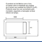 Balcão Para Cooktop Valdemóveis Teresina