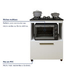 Balcão Para Cooktop Viena 5 Bocas 1 Porta Kaiki Móveis