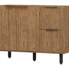 Balcão Para Cozinha2 Portas 3 Gavetas Toscana Espresso Móveis