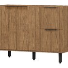 Balcão Para Cozinha2 Portas 3 Gavetas Toscana Espresso Móveis