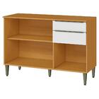 Balcão Para Cozinha 120cm 100% Mdf 3 Portas 2 Gavetas Luna Ci