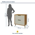 Balcão Para Cozinha 1 Porta 1 Gaveta Imperatriz 100% Mdf Frei