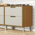 Balcão Para Cozinha 1 Porta 1 Gaveta Imperatriz 100% Mdf Frei