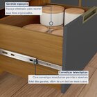 Balcão Para Cozinha 1 Porta 1 Gaveta Imperatriz 100% Mdf Frei