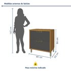 Balcão Para Cozinha 1 Porta 1 Gaveta Imperatriz 100% Mdf Frei