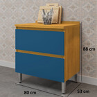 Balcão Para Cozinha 1 Porta 1 Gaveta Pilar