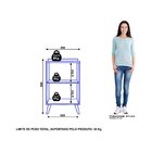 Balcão Para Cozinha 1 Porta 1 Prateleira Favorita Branco/natu