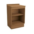 Balcão Para Cozinha 1 Porta 60cm Com Tampo Ciela Canela