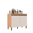 Balcão Para Cozinha 2 Portas 120cm Com Tampo Cecília Freijó/o