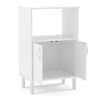 Balcão Para Cozinha 2 Portas 1 Nicho Cerro Largo  Branco