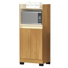 Balcão Para Cozinha 2 Portas 1 Nicho Jet Luxo Mel/pérola