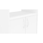 Balcão Para Cozinha 2 Portas 1 Prateleira Blumenau  Branco