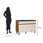 Balcão Para Cozinha 2 Portas 2 Gavetas Com Tampo Porto Carval