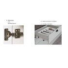 Balcão Para Cozinha 2 Portas 3 Gavetas Provençais Sem Tampo I