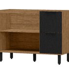 Balcão Para Cozinha 2 Portas 3 Gavetas Toscana Espresso Móvei