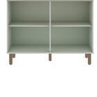 Balcão Para Cozinha 2 Portas Provençais Sem Tampo Iluminata