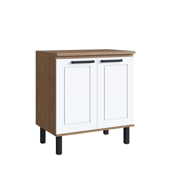 Balcão Para Cozinha 2 Portas Provençal Jequitiba/branco