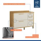 Balcão Para Cozinha 3 Portas 2 Gavetas 120cm Torino Cinamomo/