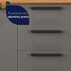 Balcão Para Cozinha 3 Portas Castanha Cinza / Freijó