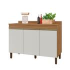 Balcão Para Cozinha 3 Portas Nature Off White Jade Peternella