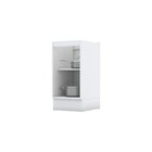 Balcão Para Cozinha 40cm 1 Porta Nova York  Branco Hp
