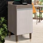 Balcão Para Cozinha 45 Cm Malbec Avelã Gabriela Shop Jm